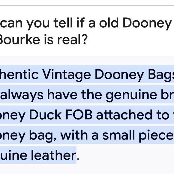 Dooney and Bourke handbag. - Picture 7 of 7